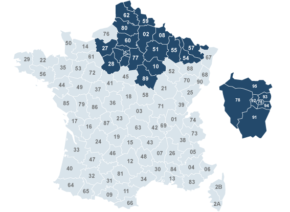 carte de France